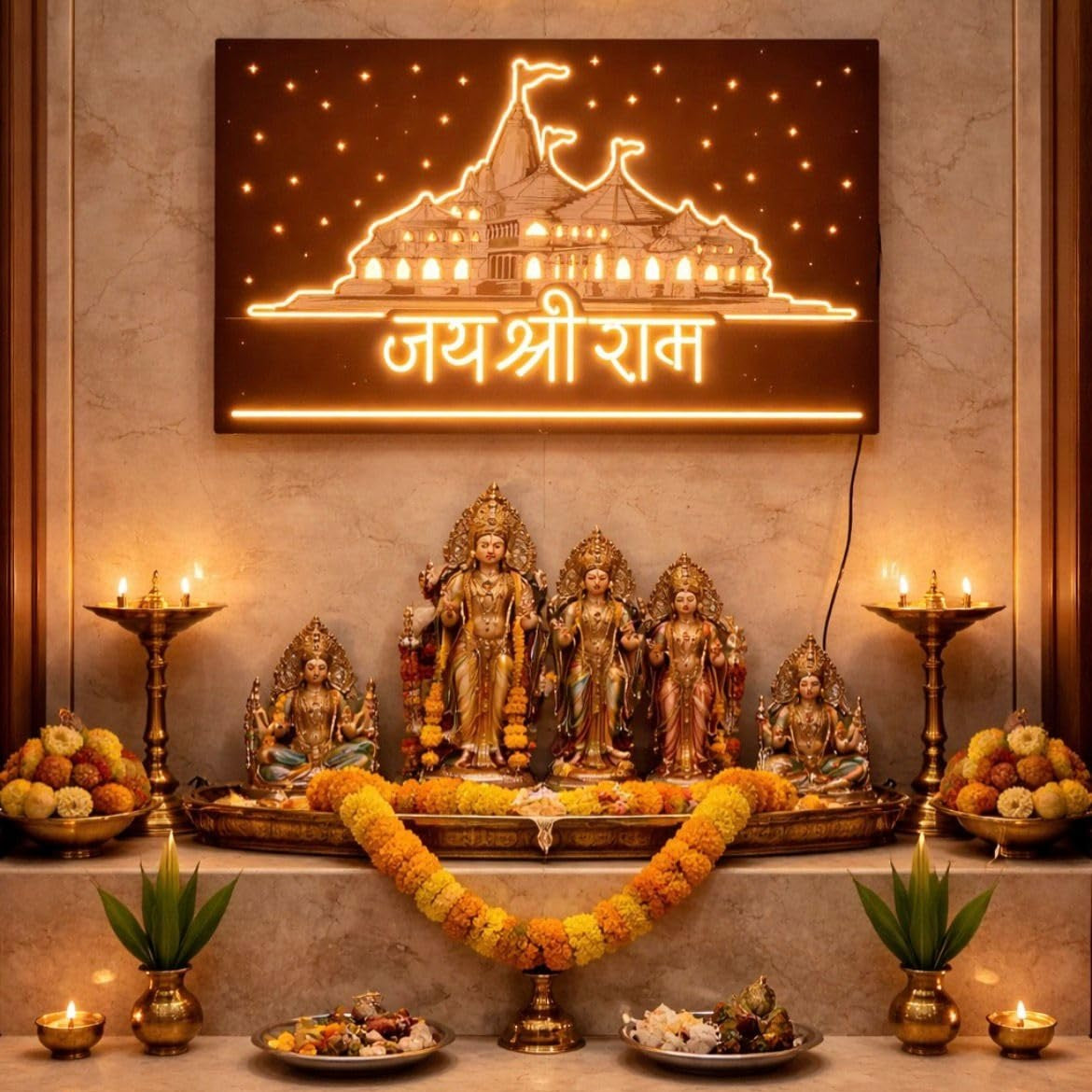 LED Temple Lamp