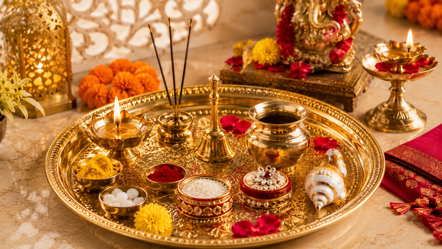 How to Choose the Perfect Pooja Thali Set for Festivals and Daily Rituals